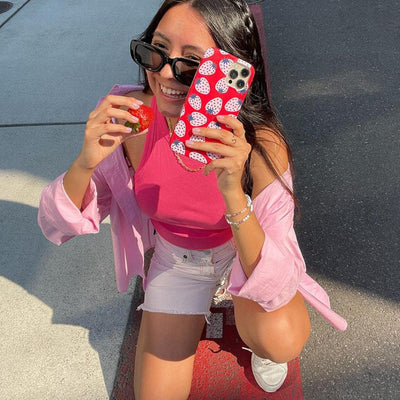 I'd Pick You | Red Strawberry Samsung Case