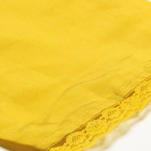 Ethnic Embroidered A-Line Kurta with Pant & Dupatta - Yellow