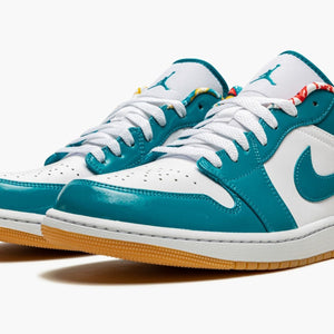 Air Jordan 1 Low Se Cyber Teal/Barcelona Sale