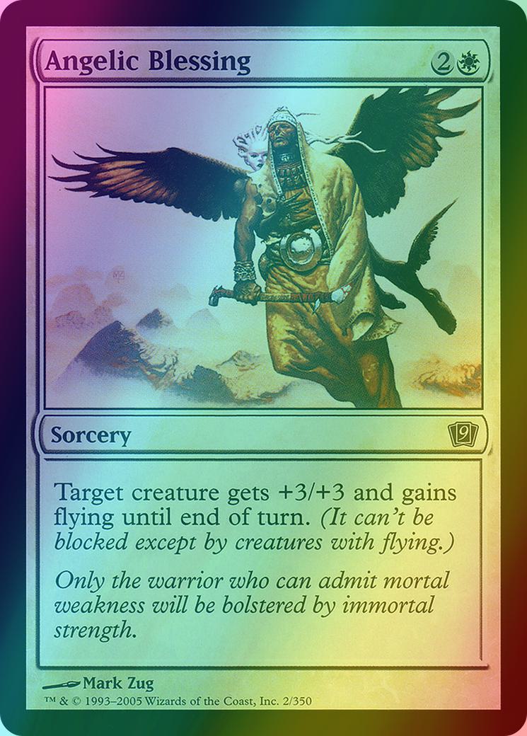 Angelic Blessing [2x] [Ninth Edition] [Foil]