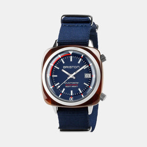 Clubmaster Diver Men Automatic Navy Blue Dial Analog Nato Watch 17642.SA.TD.15.NNB