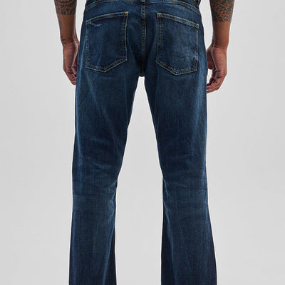 Dark Blue Bootcut Jeans