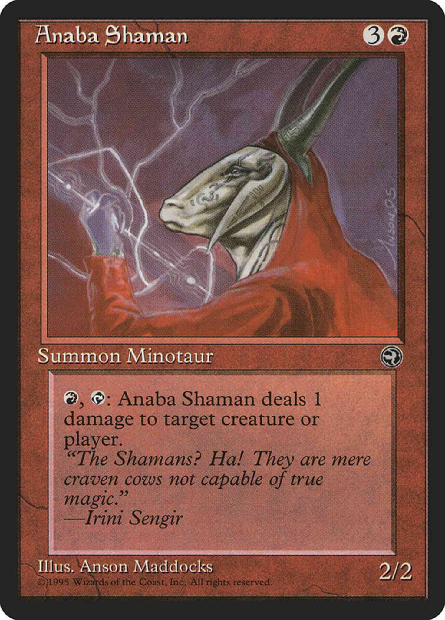 Anaba Shaman [67a] [Facing Left] [Homelands] [Non-Foil]