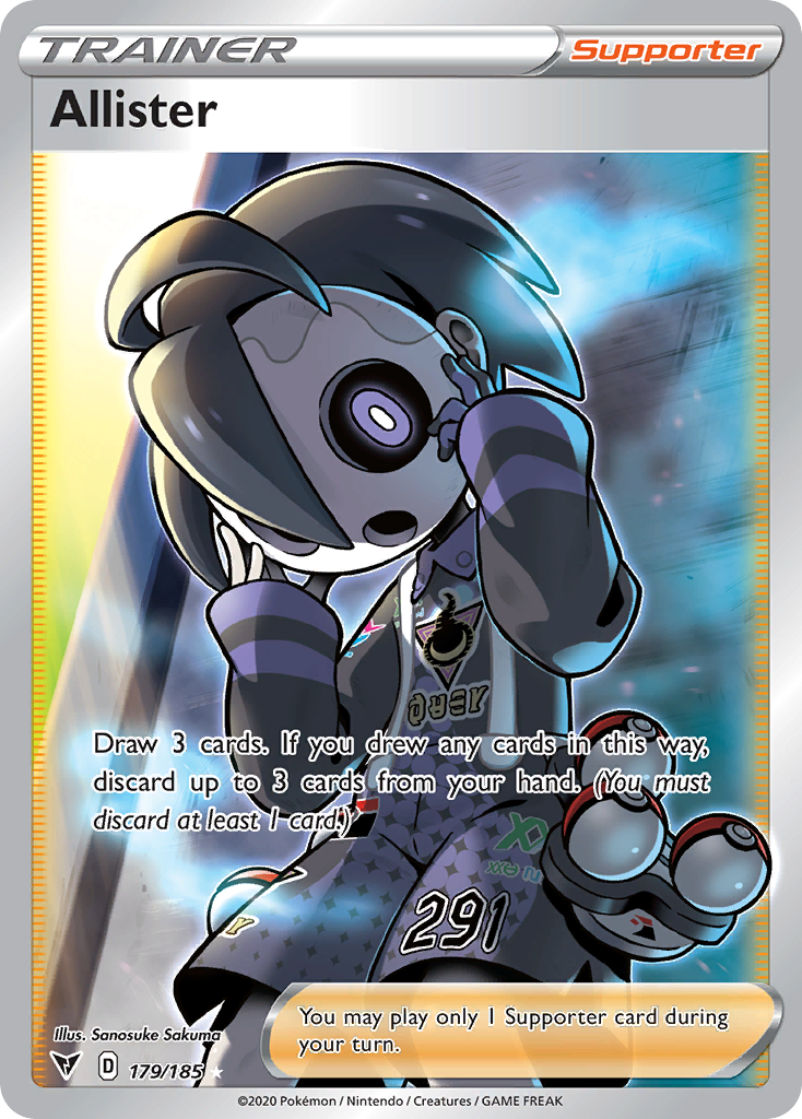 Allister - 179/185 - Rare Ultra