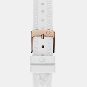 Fusion Cable Women Quartz White Dial Analog Silicone Watch Z15003L1MF