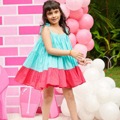 Erica Tier Cotton Dress