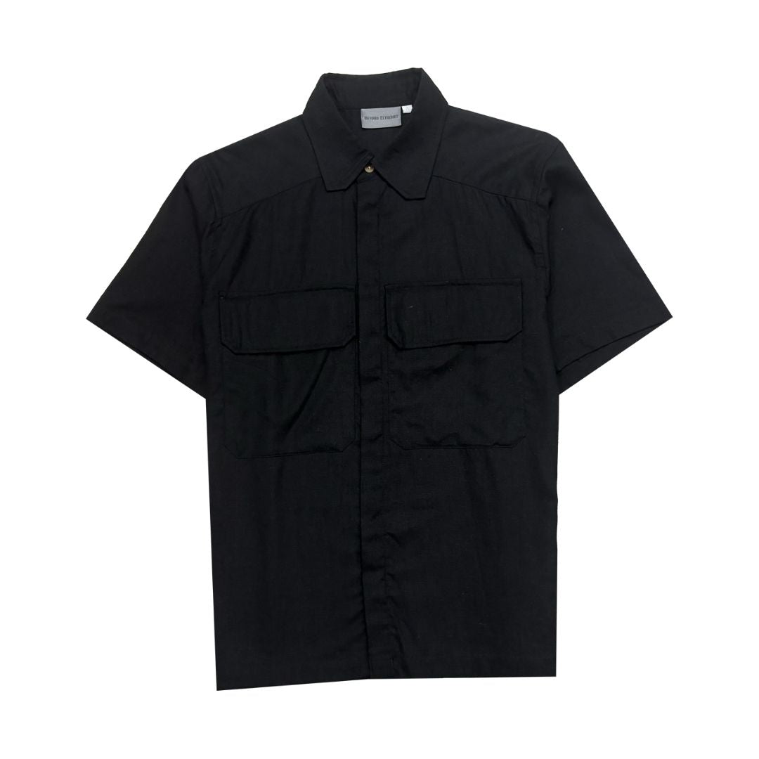 Linzo Boat Shirt in Black [Unisex]