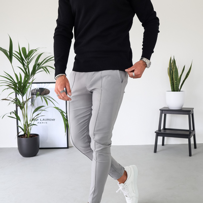 CAPO Egyptian Cotton Black 1/4 Zip