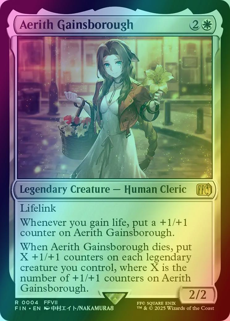 Aerith Gainsborough [4] [FINAL FANTASY] [Foil]