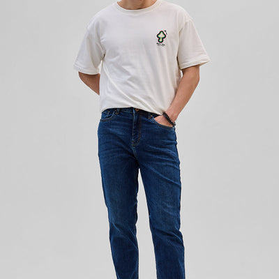 Dark Blue Slim Fit Jeans