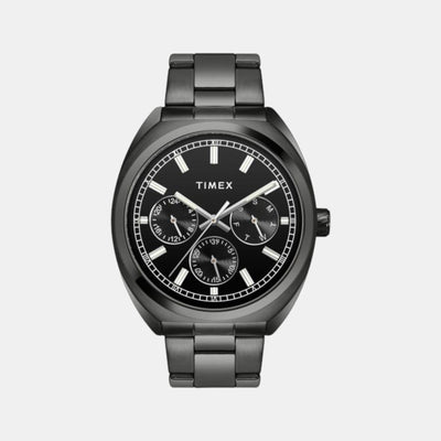 E Class Men Quartz Black Dial Chronograph Stainless Steel Watch TWEG22303
