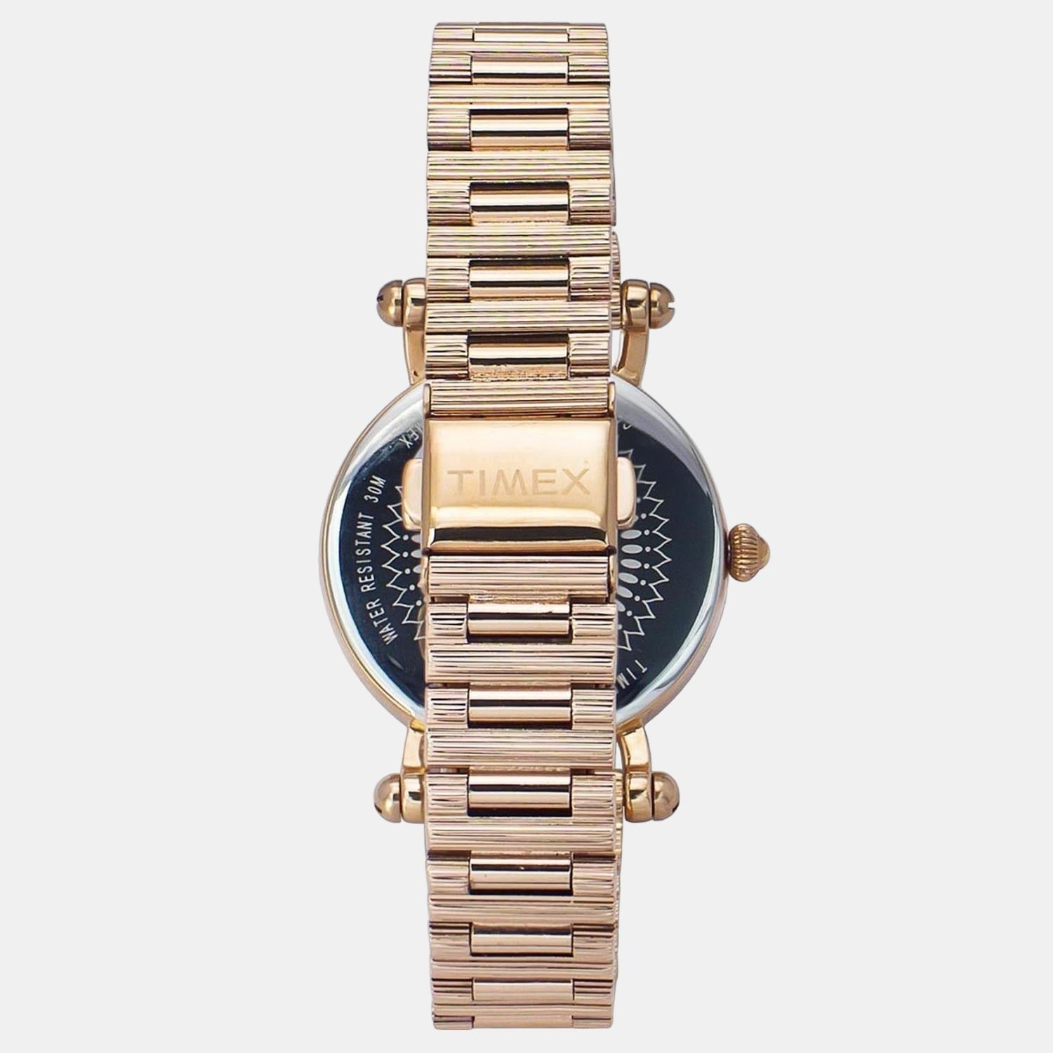 Fria Women Quartz Grey Dial Analog Stainless Steel Watch TWEL14302