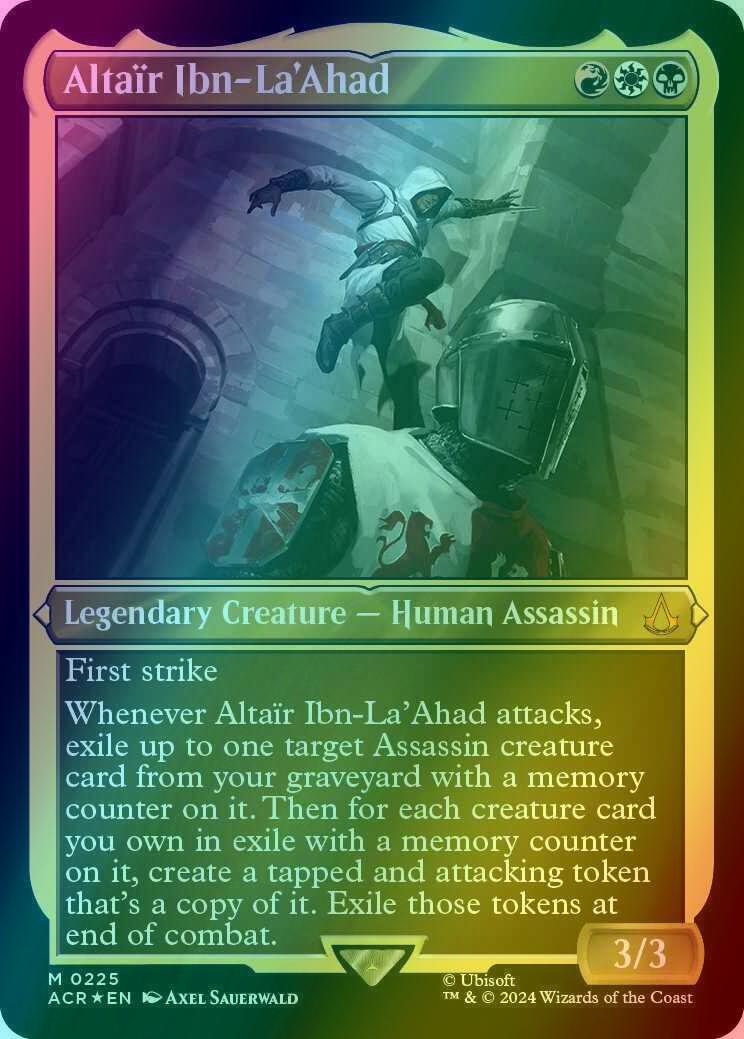 Altaïr Ibn-La'Ahad [225] [Assassin's Creed] [Etched Foil]
