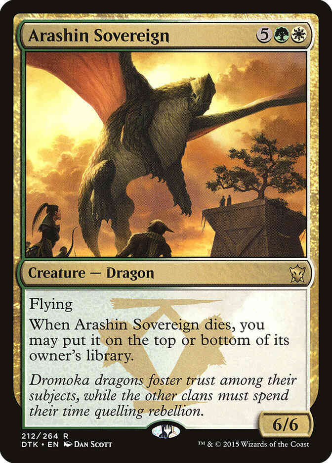 Arashin Sovereign [212] [Dragons Of Tarkir] [Non-Foil]