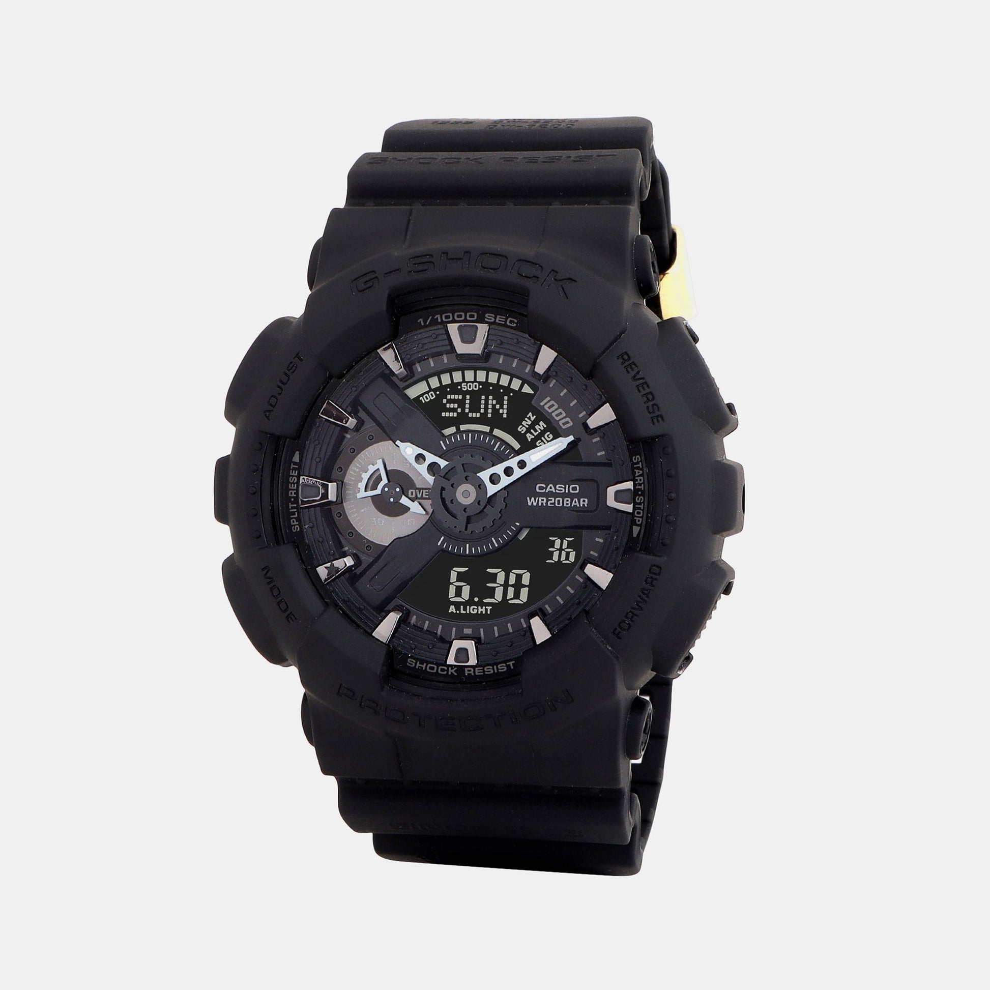 G-Shock Men Quartz Black Dial Analog-Digital Resin Watch G1411