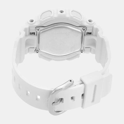 Baby-G Women Quartz White Dial Analog-Digital Resin Watch BX070