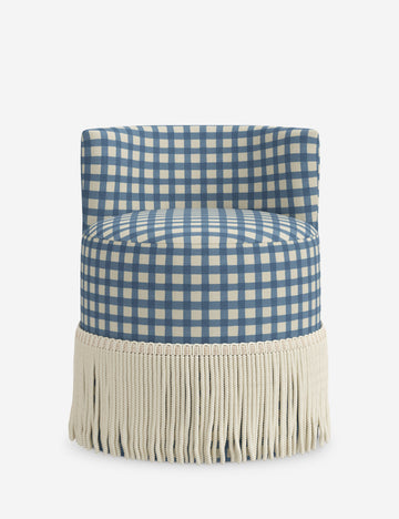 Dusty Blue Gingham