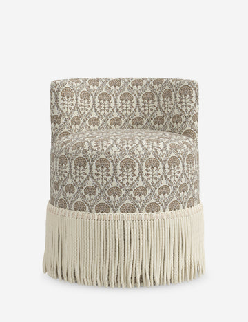 Ivory Blockprint Floral