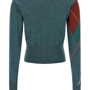 Vivienne Westwood Argyle Cropped Cardigan