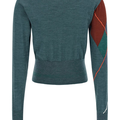 Vivienne Westwood Argyle Cropped Cardigan