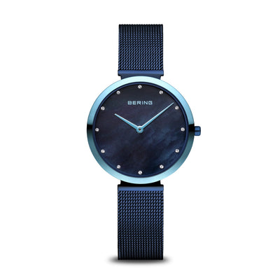 Bering Classic Blue Dial Women 32mm