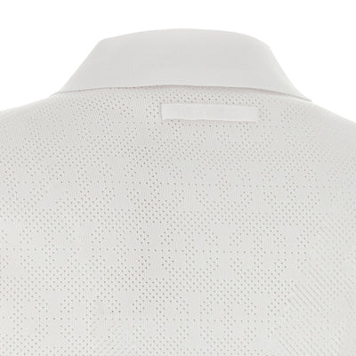 Tory Burch Pointelle Viscose Polo Shirt
