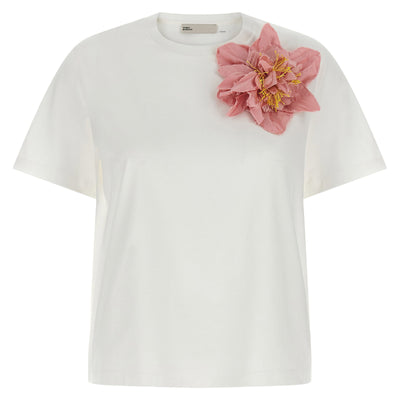 Tory Burch Floral Applique T-shirt