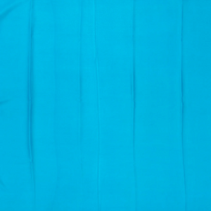 Crimson Mysore Plain Crepe Silk Saree With Cyan Border