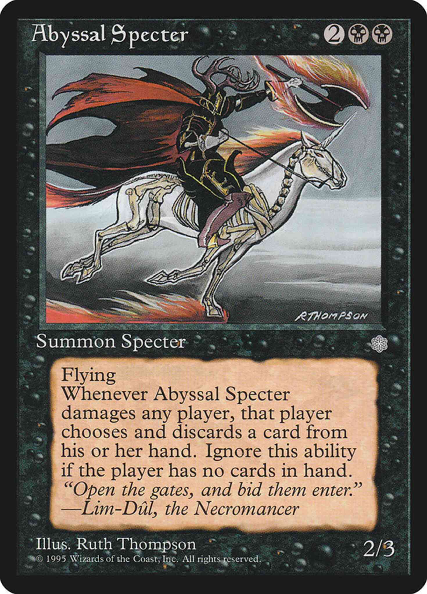 Abyssal Specter [113] [Ice Age] [Non-Foil]