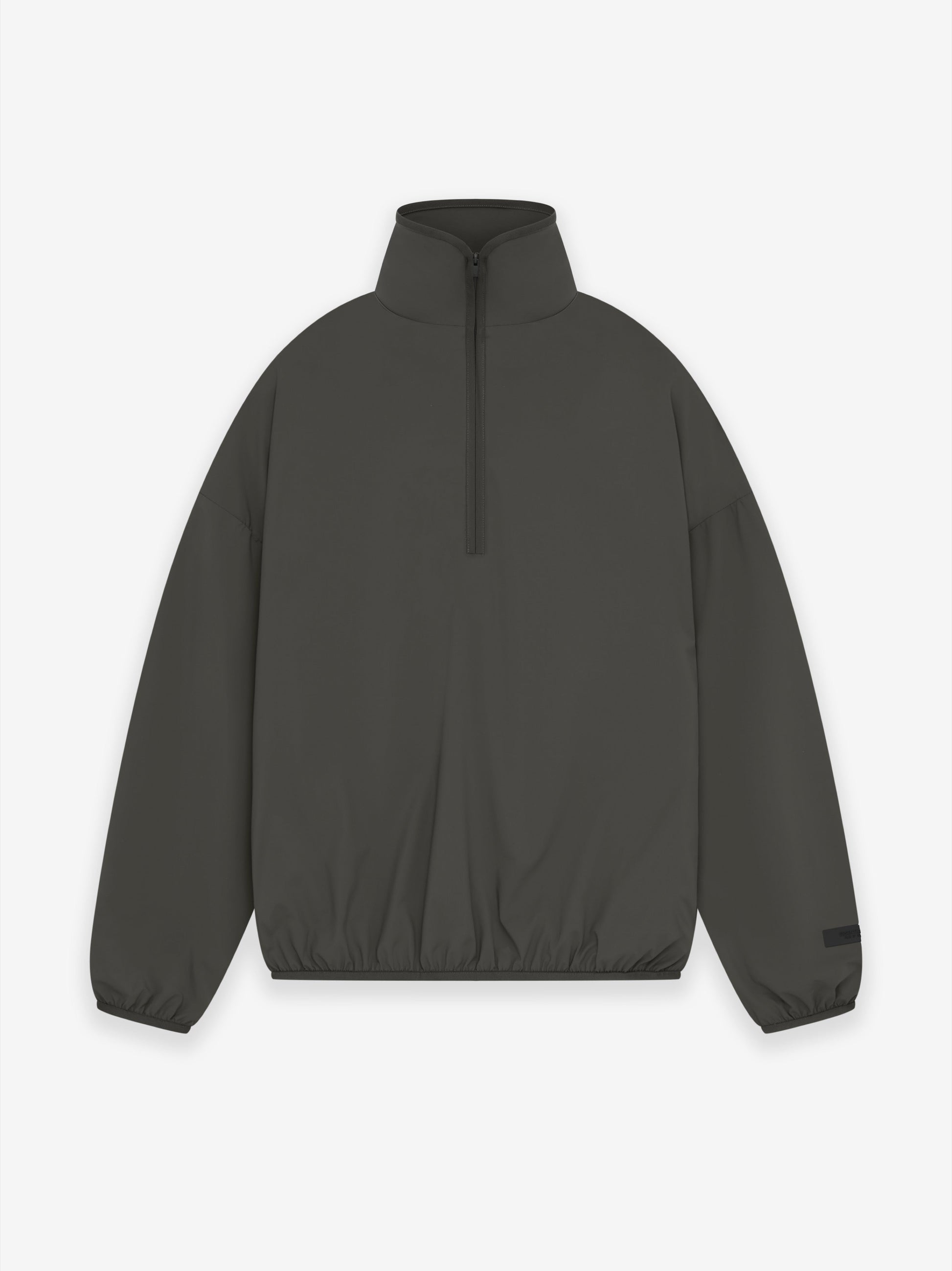 Nylon Halfzip Mockneck