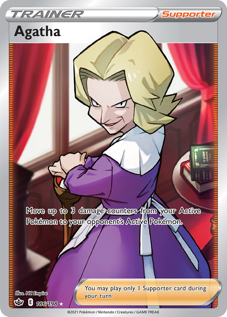 Agatha - 186/198 - Rare Ultra