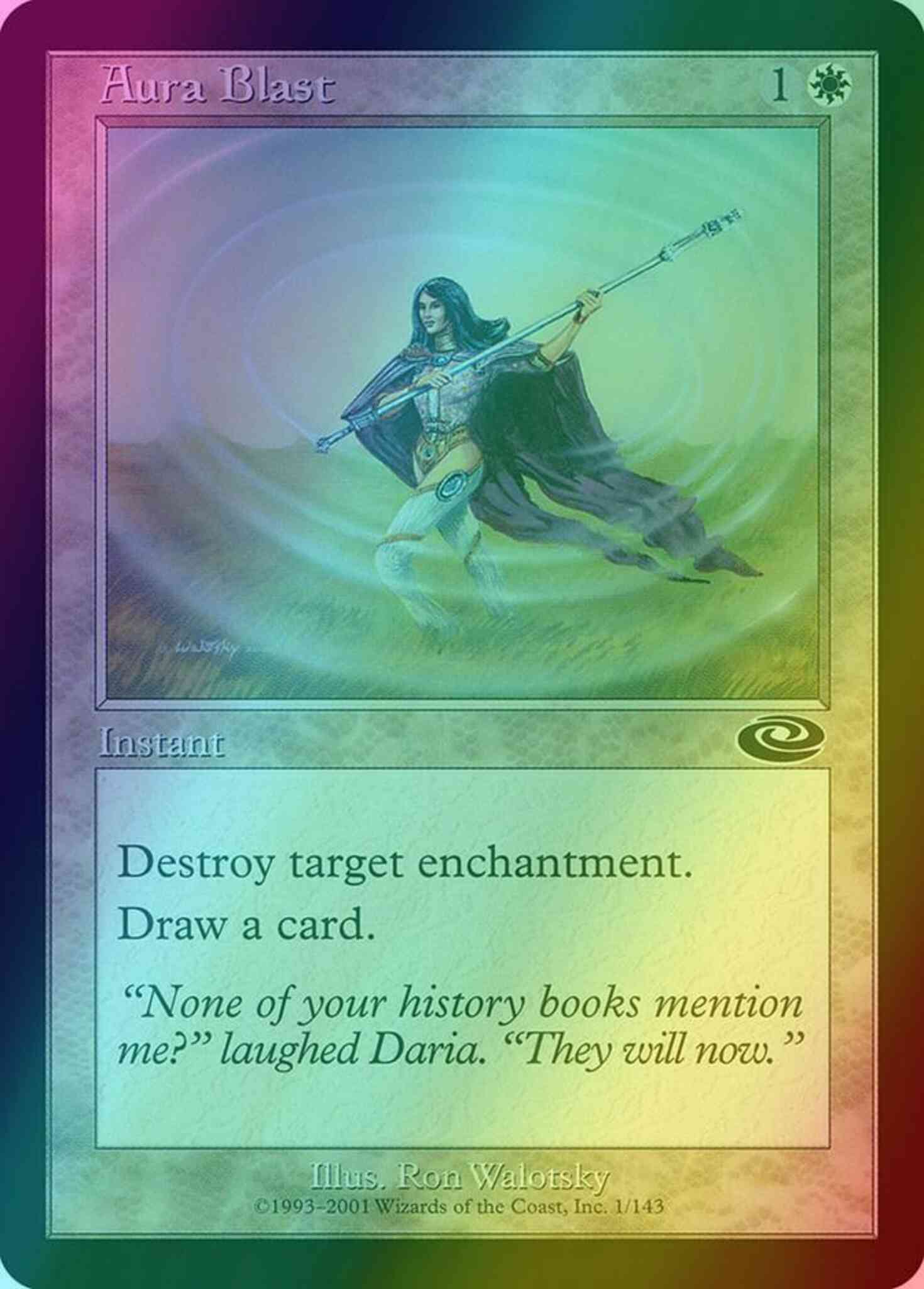 Aura Blast [1] [Planeshift] [Foil]