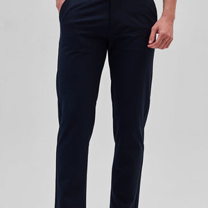 Navy Slim Fit Trousers