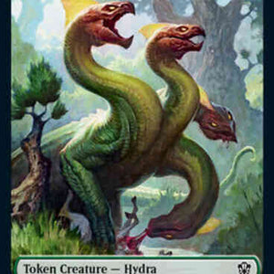 Boar Token (12) // Hydra Token (16) [Commander 2021 Tokens] [Non-Foil]