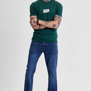 Grass is Greener Green Graphic Print Slim Fit T-Shirt