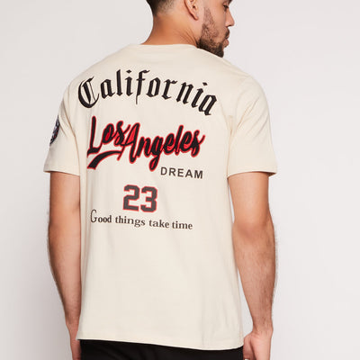 Mens California Los Angeles 23 Back Graphic Tee