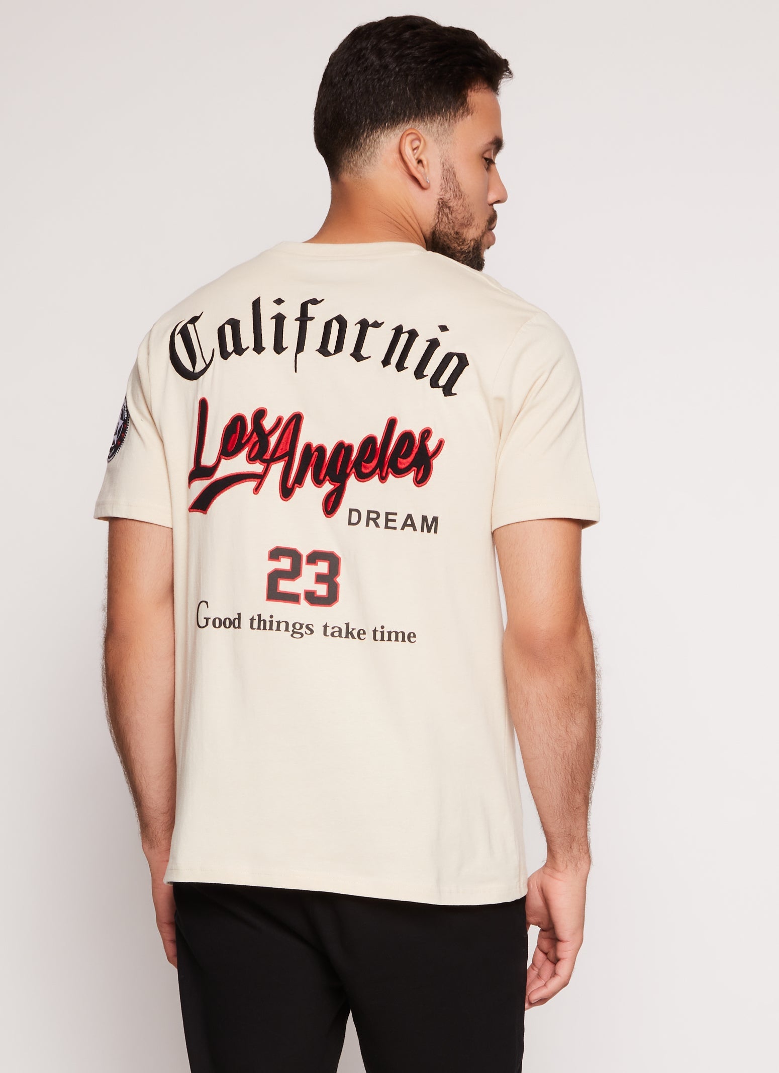 Mens California Los Angeles 23 Back Graphic Tee