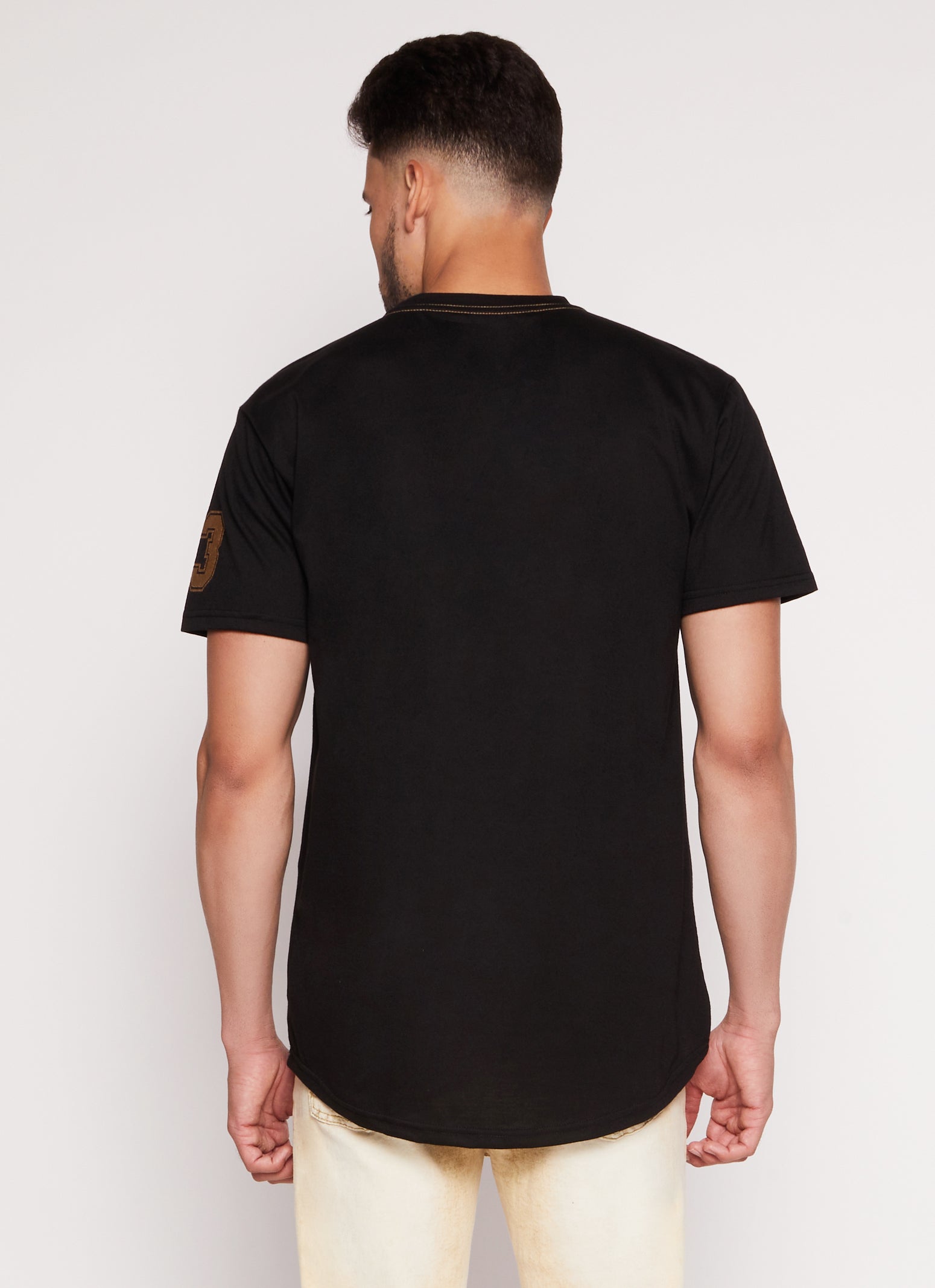 Mens Legendary 23 Sleeve Patch Graphic Tee