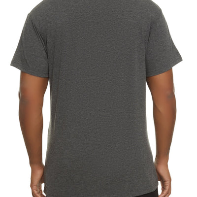 Mens Self Made Rhinestone Patch Graphic Tee