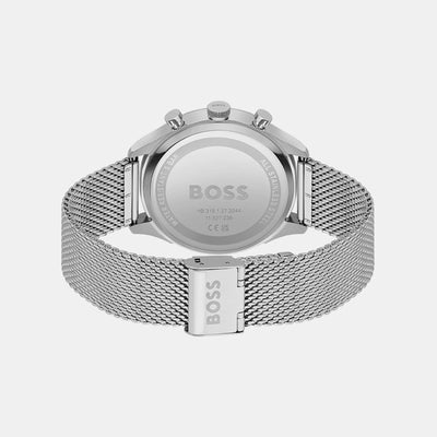 Gregor Men Quartz Blue Dial Chronograph Mesh Watch 1514052