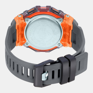 G-Shock Men Quartz Orange Dial Digital Resin Watch G1195