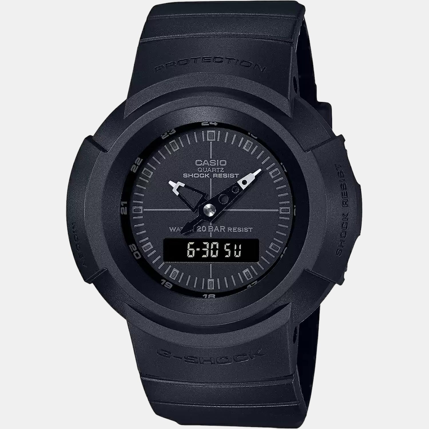 G-Shock Men Quartz Black Dial Analog-Digital Resin Watch G1080