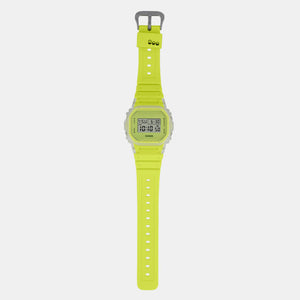 G-Shock Men Quartz Yellow Dial Digital Resin Watch G1360