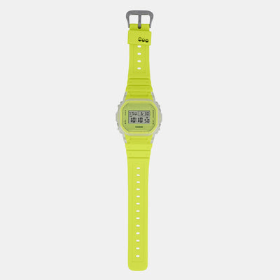 G-Shock Men Quartz Yellow Dial Digital Resin Watch G1360