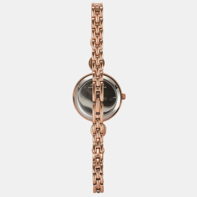 Fria Women Quartz Mother Of Pearl Dial Analog Brass Watch TWEL18201