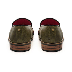 Leon Loafers Men – Olive