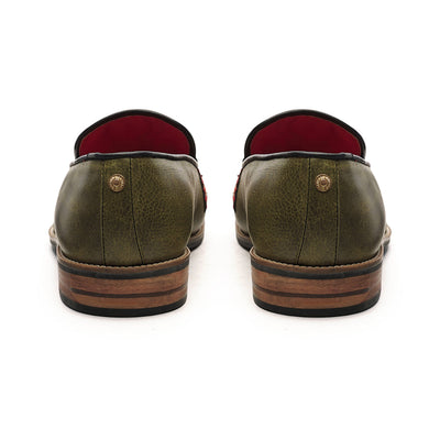Leon Loafers Men – Olive
