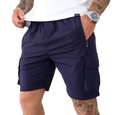 CAPO Lightweight Navy Cargo Shorts