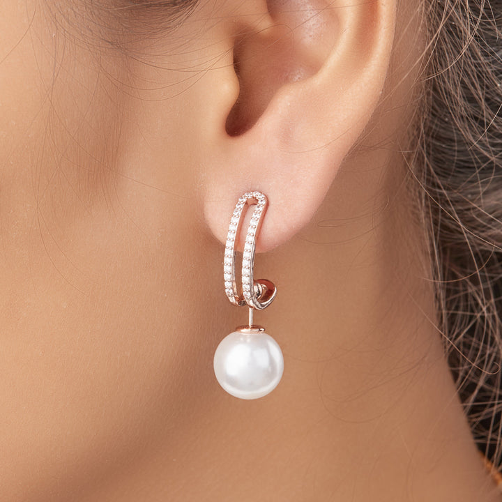 1 Pair of Pearl Earrings For Women To Wear 5 Ways