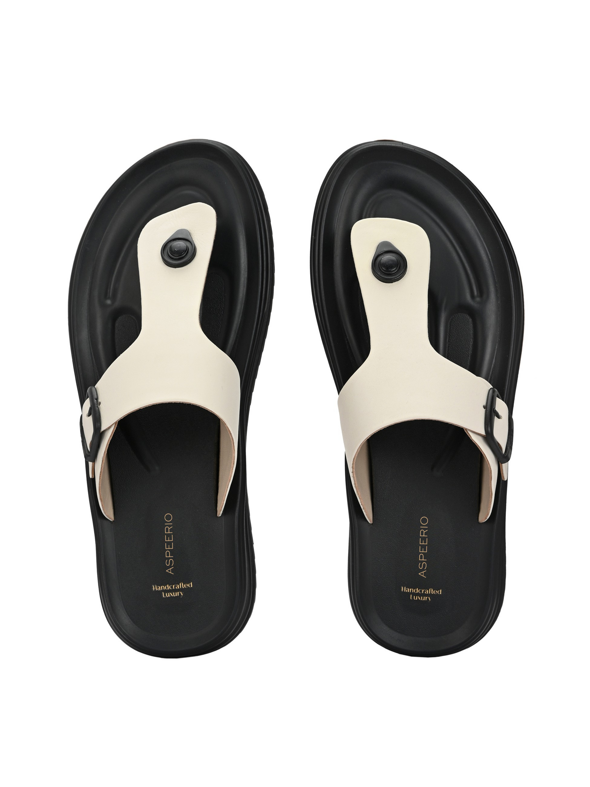 Comet Leather Slippers by Aspeerio